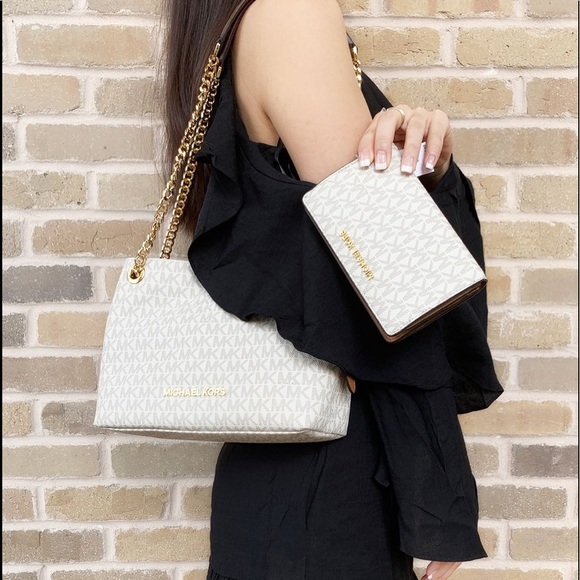 NWT Michael Kors Tote & Bifold Wallet SET - Picture 3 of 7